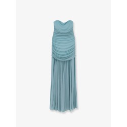 Stretch fabric Adele long dress
