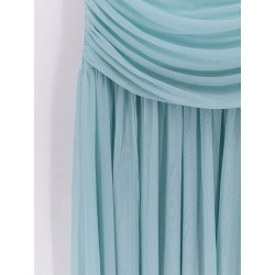 Stretch fabric Adele long dress