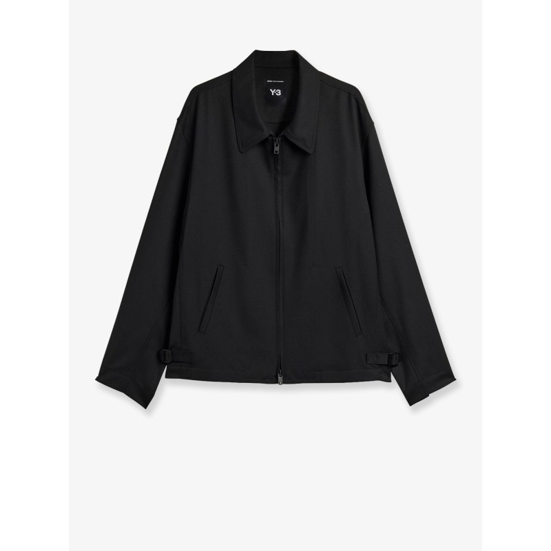 Ref W Blouson polyester and wool jacket