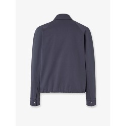 Cotton jacket with FF detail