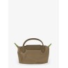 Le Pliage nylon handbag with leather inserts