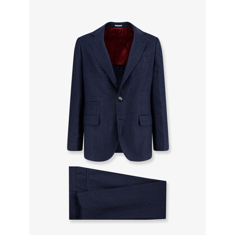 Silk, linen and wool suit