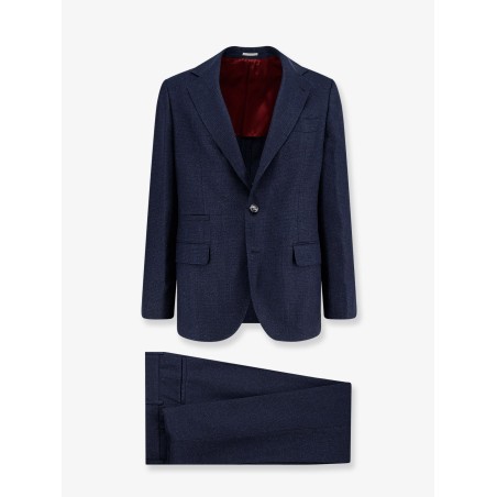 Silk, linen and wool suit