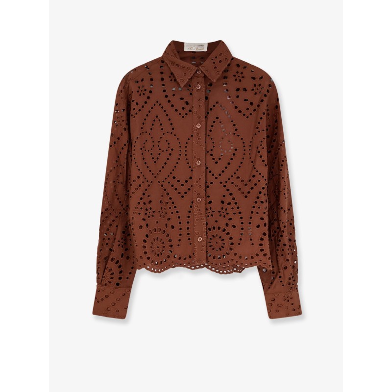 Sangallo lace Oriane shirt
