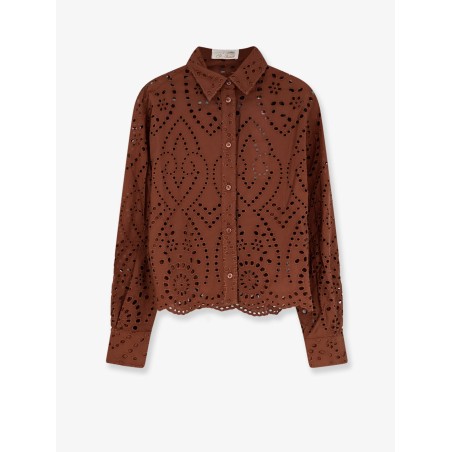 Sangallo lace Oriane shirt
