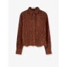Sangallo lace Oriane shirt
