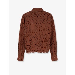 Sangallo lace Oriane shirt