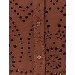 Sangallo lace Oriane shirt