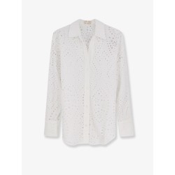 Cristal broderie anglaise embroidery shirt