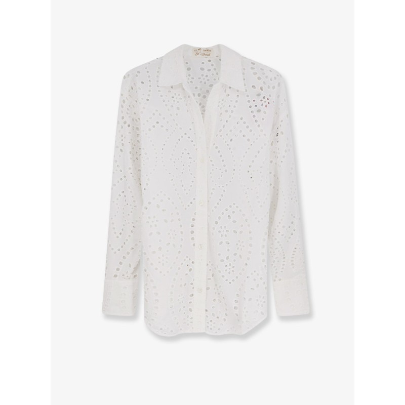 Cristal broderie anglaise embroidery shirt