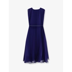 Mxecapsula pleated long dress