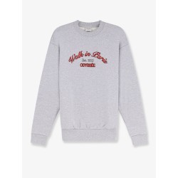 Sweatshirt with embroidered logo on the front