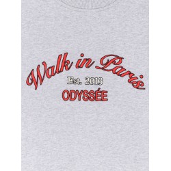 Sweatshirt with embroidered logo on the front