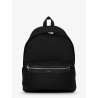 Nylon and leather City backpack
