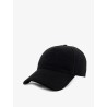 Black denim hat