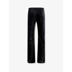 GG stretch devoré velvet trousers