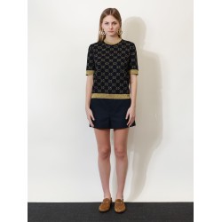 GG cotton blend sweater