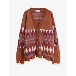 Wool and mohair blend cardigan