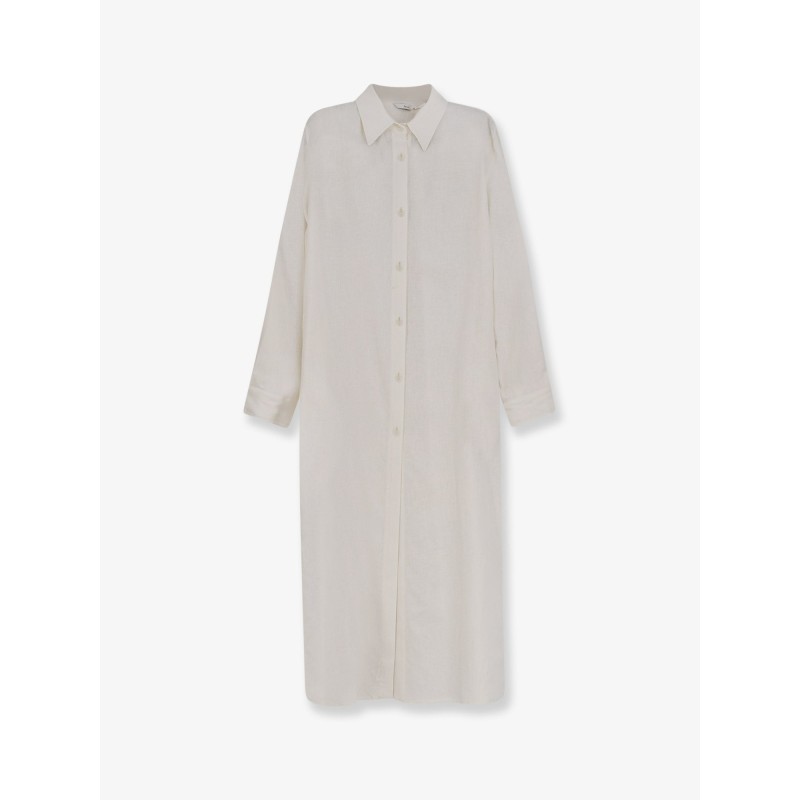 Arigliano linen and viscose chemisier dress