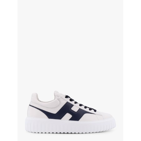 H-Stripes leather sneakers with side logo