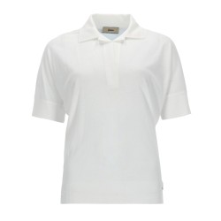 COTTON BLEND POLO SHIRT