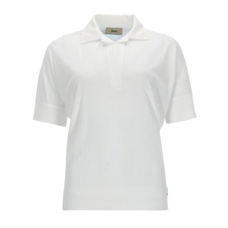 COTTON BLEND POLO SHIRT
