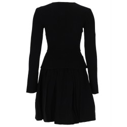 MINI DRESS WITH CONTRASTING COLLAR