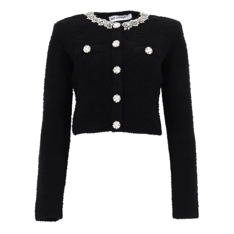 CARDIGAN WITH JEWEL BUTTONS