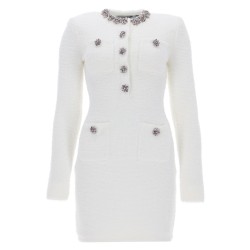 MINI DRESS WITH JEWEL BUTTONS