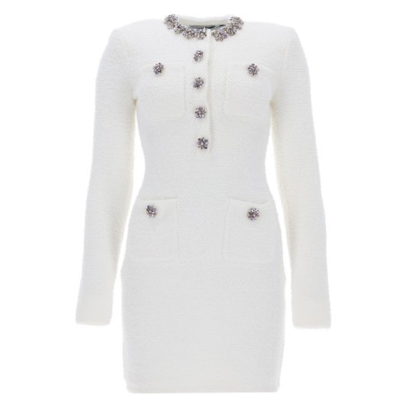 MINI DRESS WITH JEWEL BUTTONS