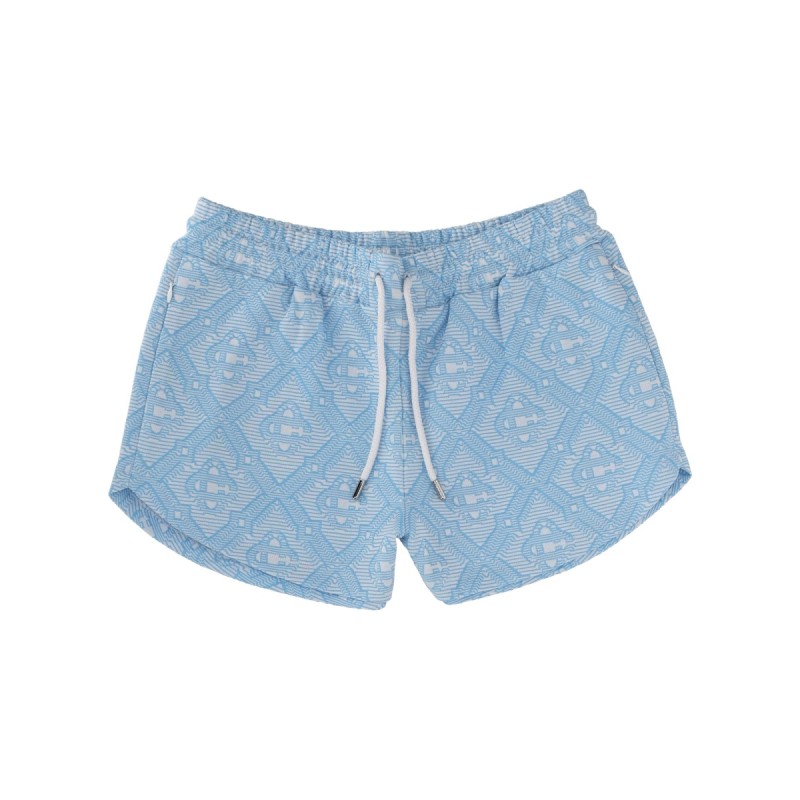 MONOGRAM WEAVE SHORTS