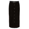 SUEDE MIDI SKIRT