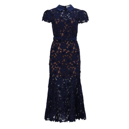 LACE MIDI DRESS