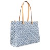 "T MONOGRAM" SHOPPER BAG