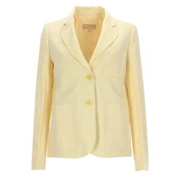 SINGLE-BREASTED LINEN BLAZER