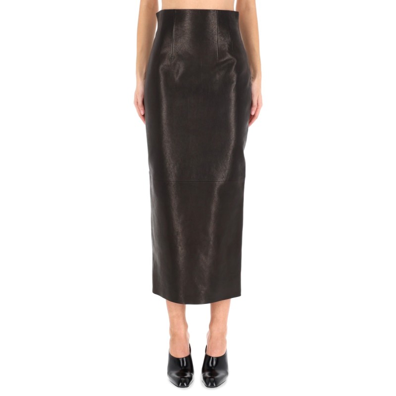 LEATHER "LOXLEY" SKIRT