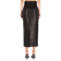 LEATHER "LOXLEY" SKIRT