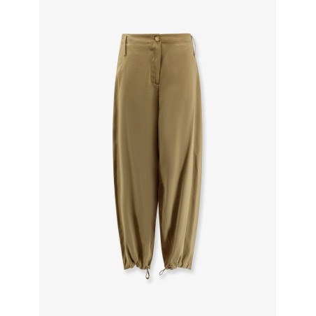 Modal trousers with drawstring detail