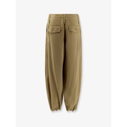 Modal trousers with drawstring detail