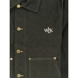 Carpenter's green denim jacket