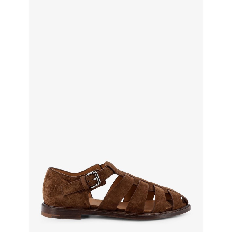 Suede Fisherman sandals