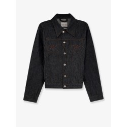 Postman dark denim jacket