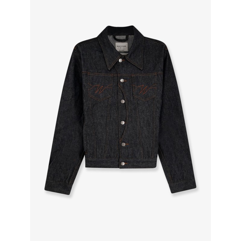 Postman dark denim jacket