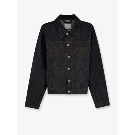 Postman dark denim jacket