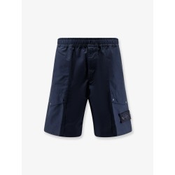 Cotton cargo bermuda shorts