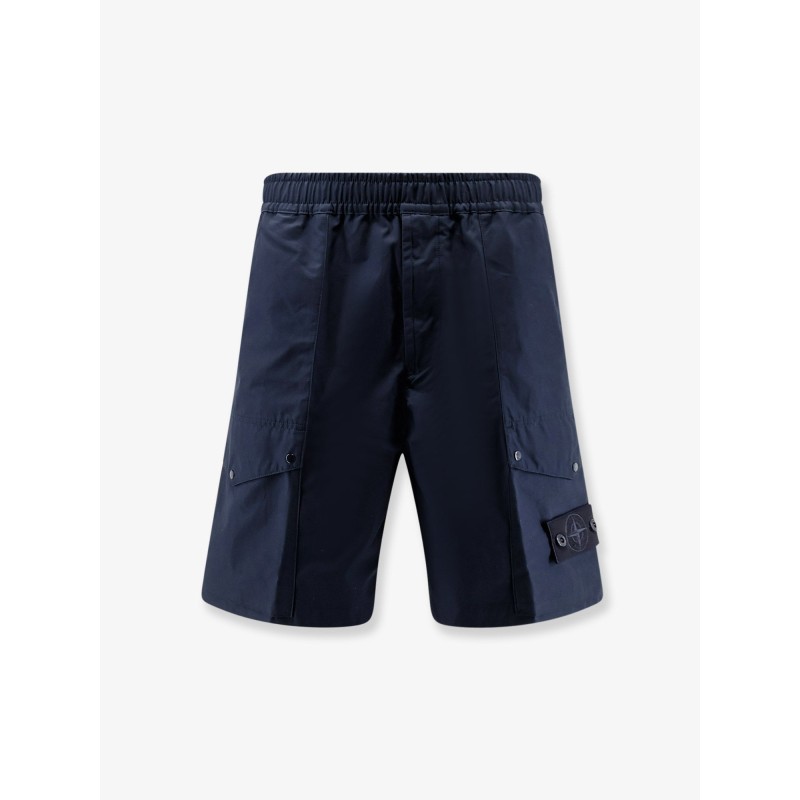 Cotton cargo bermuda shorts