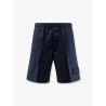 Cotton cargo bermuda shorts