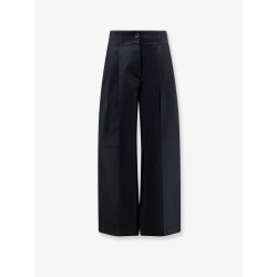Relaxed cotton trousers