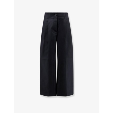 Relaxed cotton trousers