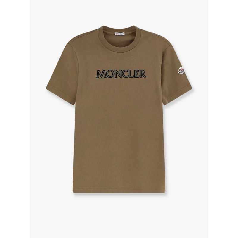 Cotton T-shirt with front logo